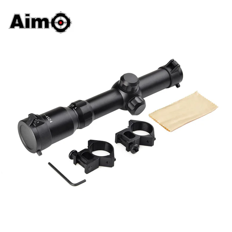 

spike Gun-Sight 8-32x50 SF Red Green Reticle Dot Hunting Weapon Rifle Scope With 20mm AO3039