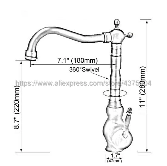 Deck Mount Chrome Bathroom Basin Faucet Shower Bath Faucets Vanity Vessel Sinks Mixer Tap Cold And Hot Water Tap Nnf933
