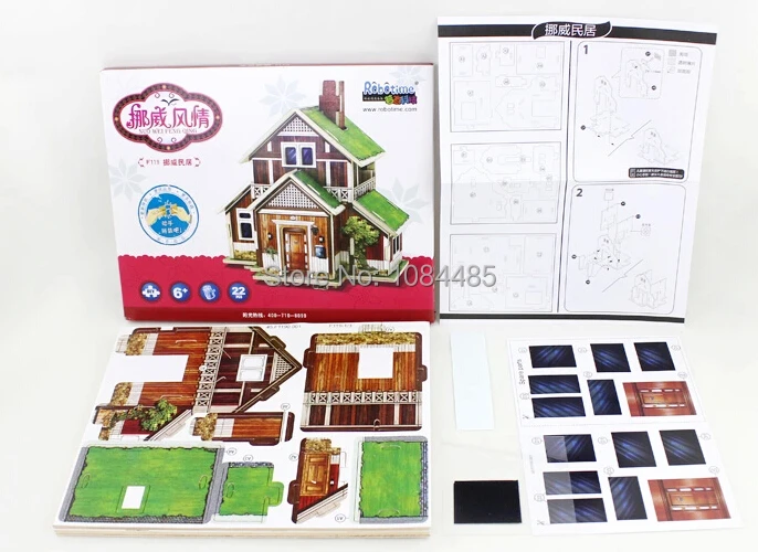 guzel norvec konut ev modeli yapi kitleri diy ahsap 3d bulmaca cocuklar ve yetiskinler icin puzzles mechanical kit kongpuzzles for kids 3 years old aliexpress