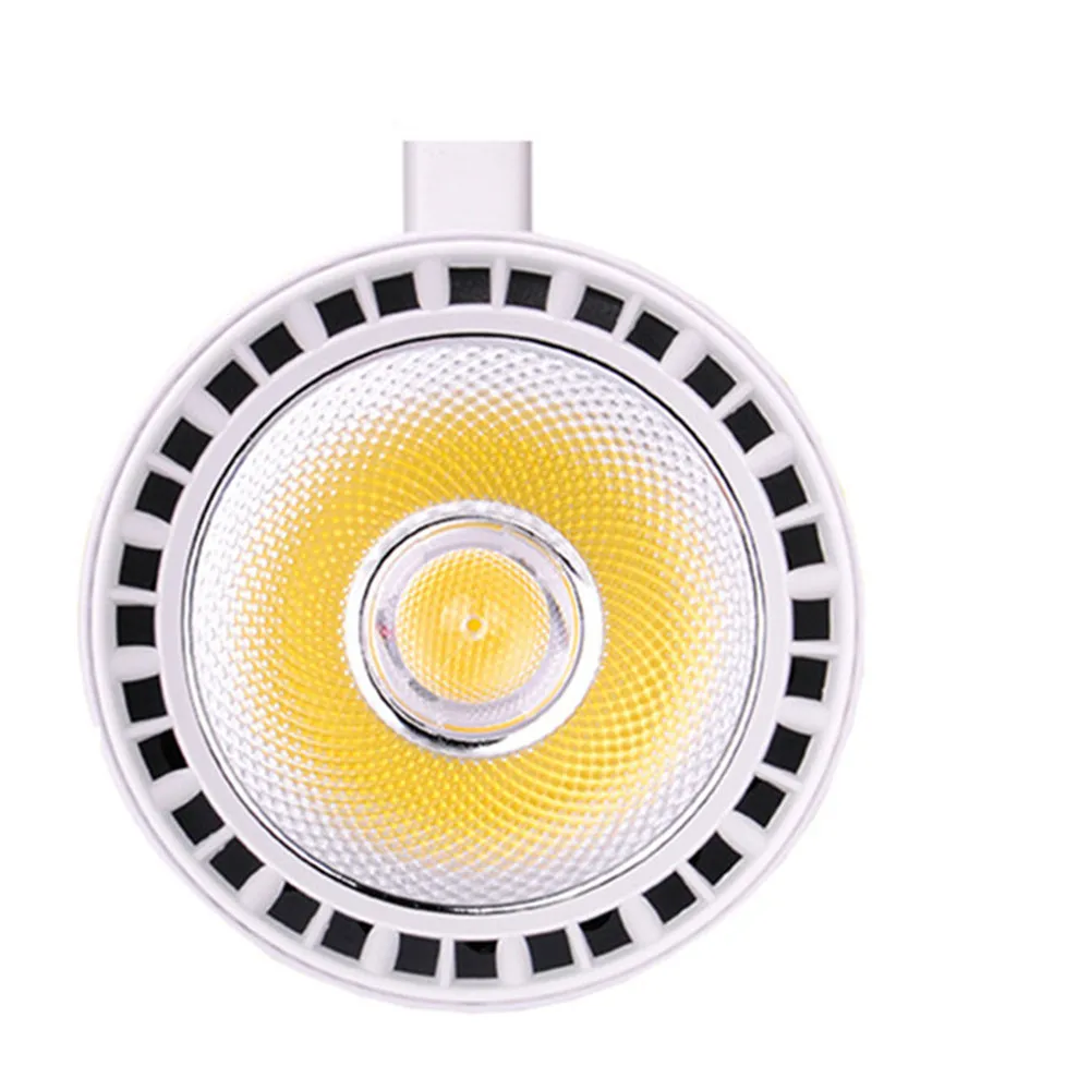 COB 12 W 20 W 30 W Led أضواء المسارات الألومنيوم السقف السكك الحديدية أضواء المسارات جي بقعة السكك الحديدية الأضواء استبدال مصابيح هالوجين AC110V-265V