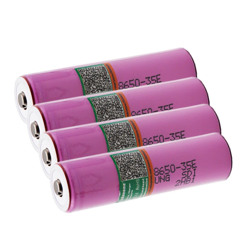 Аккумулятор для samsung 18650 3500mAh 13A разрядка INR18650 35E Li ion 3 7 v перезаряжаемые