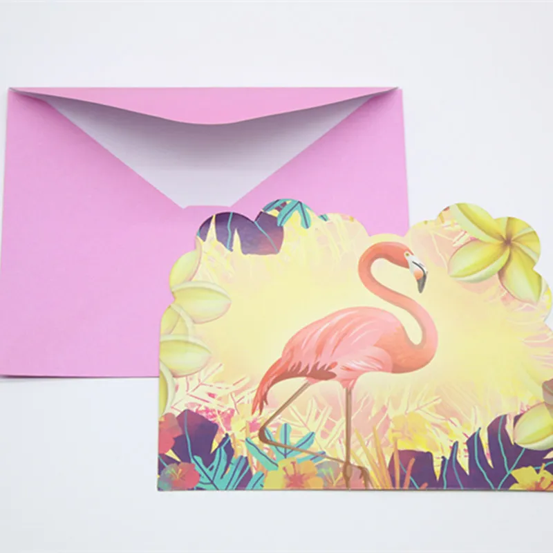 Flamingo Party Birthday Party Wedding Invitation Card 6pcs Baby Shower Decorating Happy Birthday Children
Flamingo Party Birthday Party Wedding Invitation Card 6pcs Baby Shower Decorating Happy Birthday Children