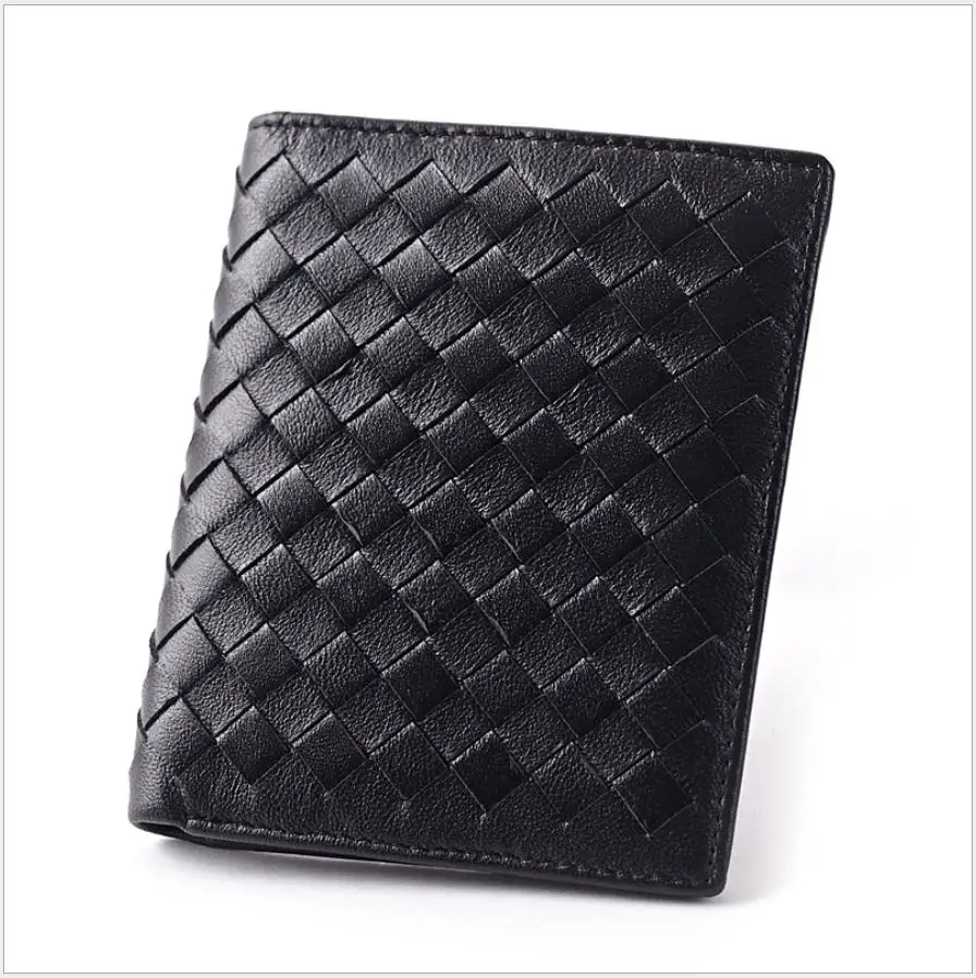 Sheepskin man wallet Genuine Leather Soft & High quality Short purse Black and Navy Blue Sheepskin man wallet Genuine Leather Soft & High quality Short purse Black and Navy Blue