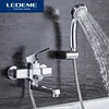 LEDEME Classic Bathtub Faucet Bathing Shower Bathroom Wall Mounted Bath Faucet Set Mixer Hot And Cold Water Single Handle L3130 ► Photo 1/6