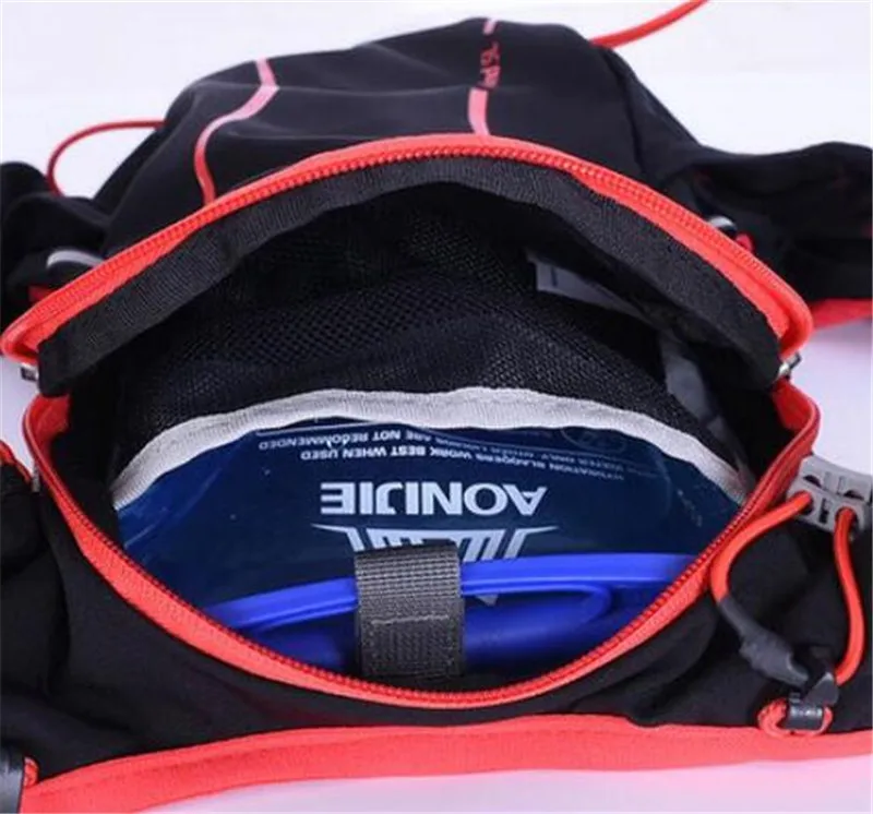 AONIJIE Trail Running Backpack Outdoor Sports Hiking Camping Backpack 5L Marathon Running Hydration Vest Pack For 1.5L Water Bag