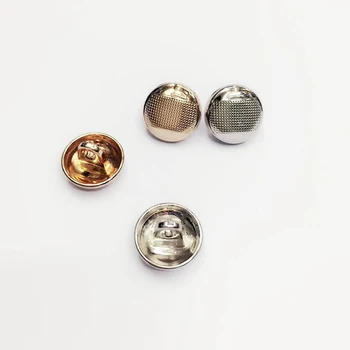 

good quality shirt buttons 11.5mm round metal gold buttons with shank zinc alloy buttons sewing on clothes 100pcs