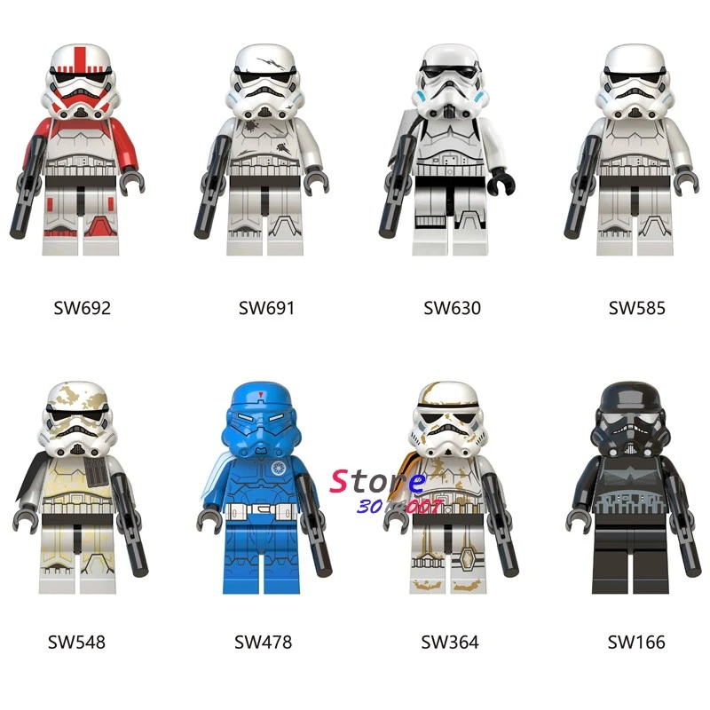 

Single Sand Shock Sergeant Droid Escape Robot building block toy for children