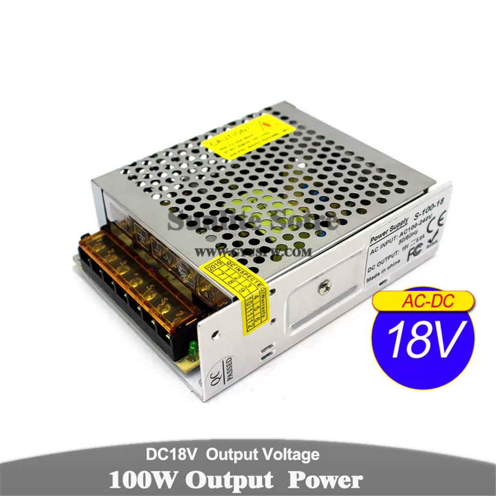 18v100w