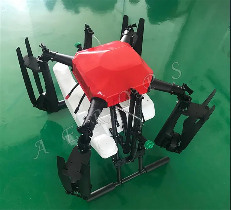 Aerops 10л 10кг Полезная нагрузка 4 осевой сельскохозяйственный беспилотник