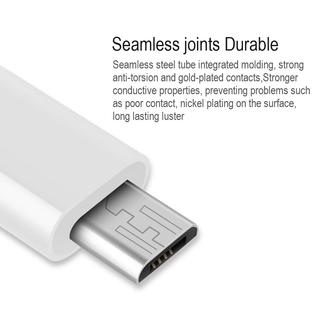 

USB 3.0 Type-C Female to Micro USB Male Small Data Adapter Converter Data Connector Portable Converter Type-C to USB Cable