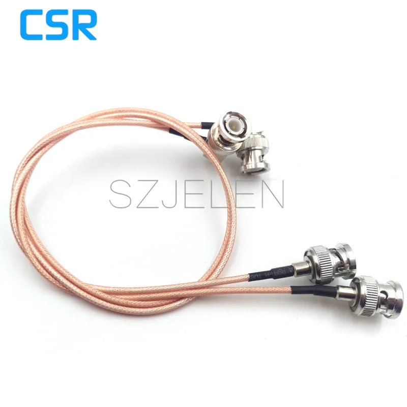 Колено затычек BNC колено SDI. Коаксиальный кабель для камеры SDI RF длина кабеля 50