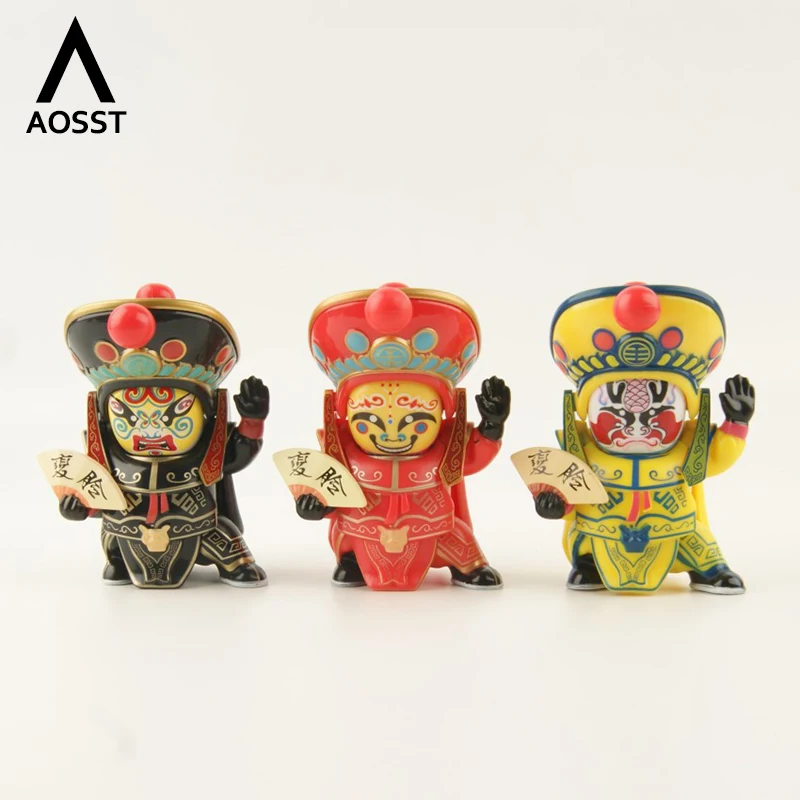 AOSST 1 шт. традиционная креативная фигурка оперы 9 см x 7 кукла для смены лица