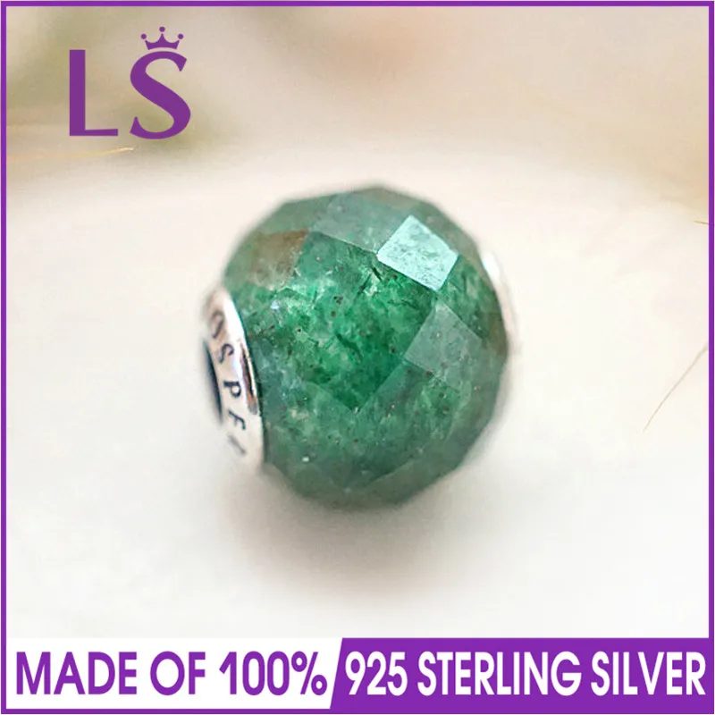 

LS 925 Silver Essence PROSPERITY Crystal Beads/Charm Fit Original Essence Bracelets Pulseras Essencia.DIY Charm Jewelry Making