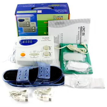 

EA-F737D Multifunctional Electronic Pulse Therapeutic Apparatus Cervical Spine Massage Physiotherapy Equipment Magnetic Slippers