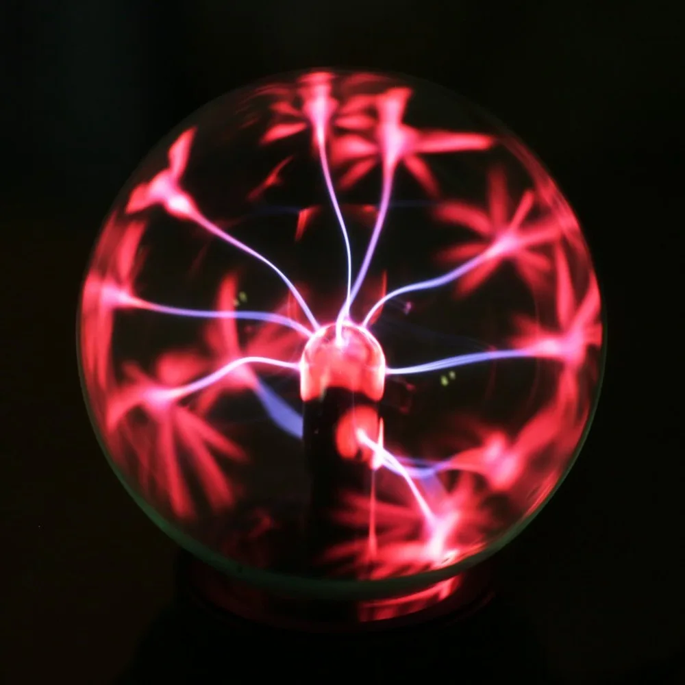 3 дюйма Магия USB Plasma Ball Сфера свет магия плазменный шар кристалл прозрачный свет лампы украшения дома Одежда высшего качества