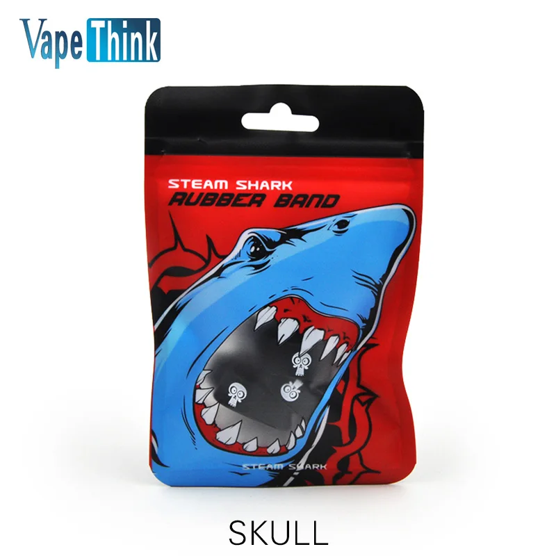 5 шт./лот Vapethink Прохладный Череп мягкий резиновый силиконовый кольцо гель Vape