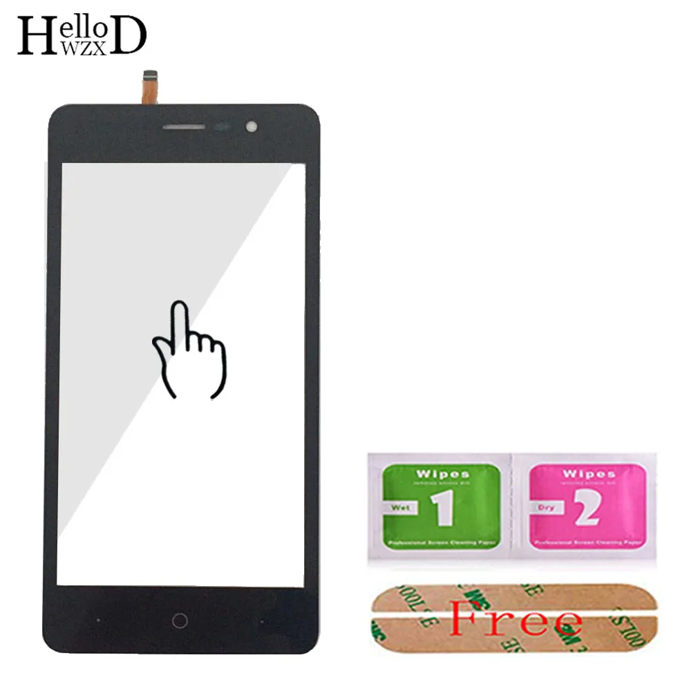 5.0'' Mobile Touch Screen For Doogee X10 Touch Screen Glass Tested Front Glass Digitizer Panel Lens Sensor Tools Free Adhesive