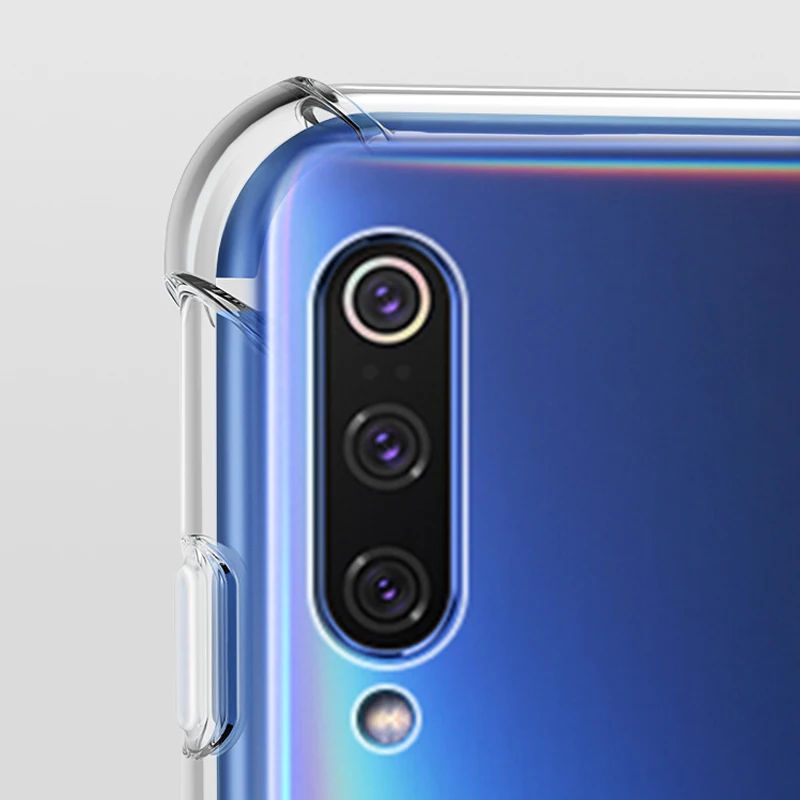 Прозрачный чехол YUETUO для телефона xiaomi mi 9 se mi9 9se mi9se s силиконовые аксессуары
