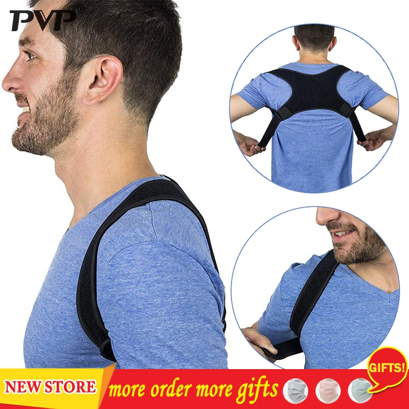 

New Posture Corrector Back Support Belt Shoulder Bandage Corset Back Orthopedic Spine Posture Corrector Back Pain Relief