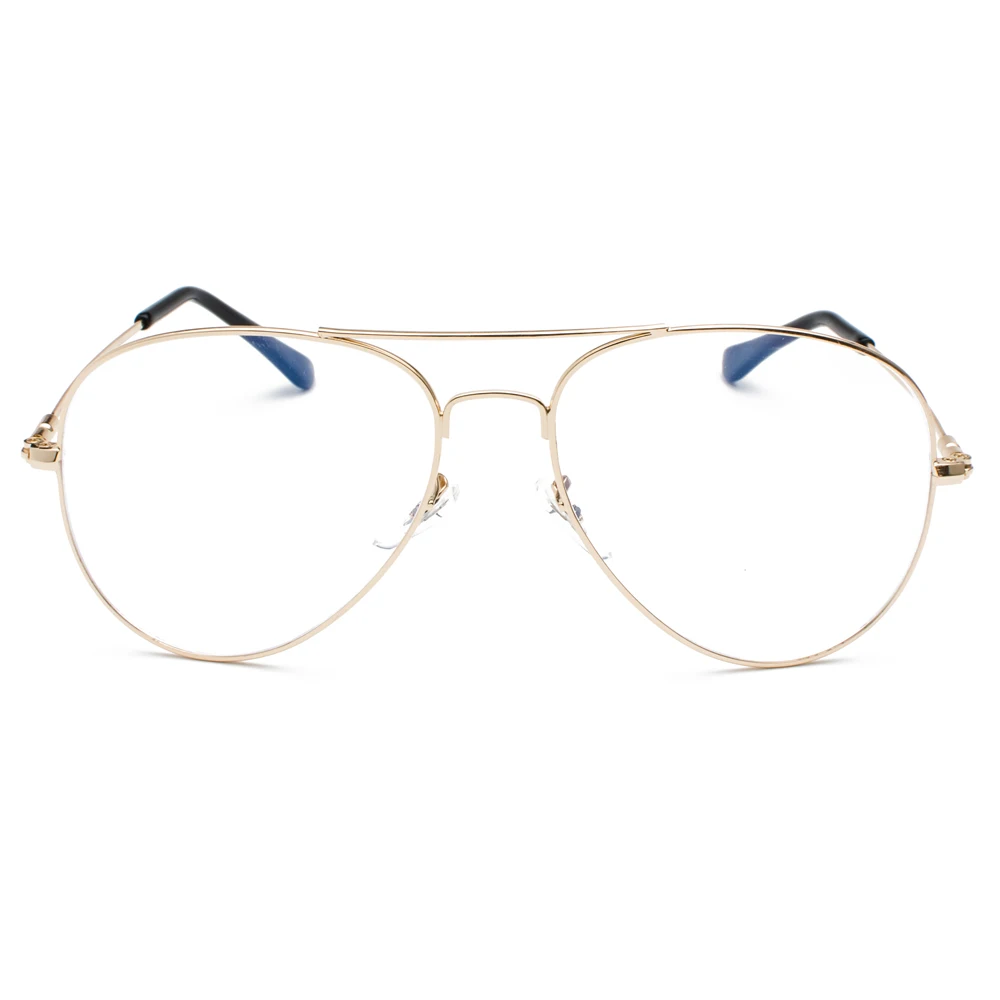 Peekaboo металлические очки с памятью для женщин, оптические очки, золотой большой анти-синий светильник, оправа для мужчин, компьютер