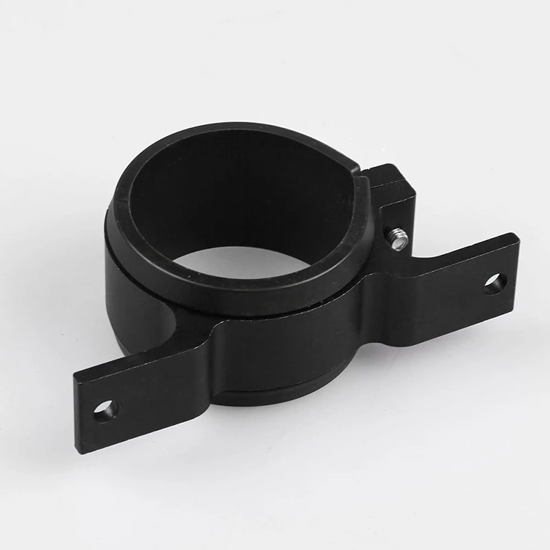 CarXX Single External Fuel Pump Mounting Bracket Clamp Cradle 60mm Black