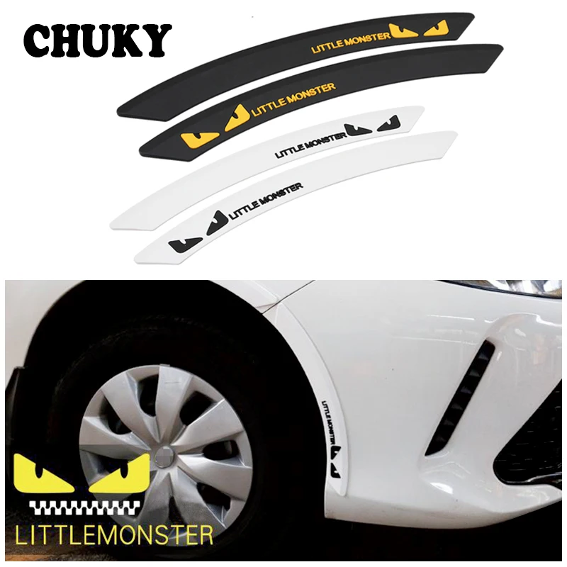 

Car Anti Fender Wheel Eyebrow Rubber Bumper Protection Sticker for Mercedes Bens W205 W203 W212 Renault Megane 2 3 Clio Duster