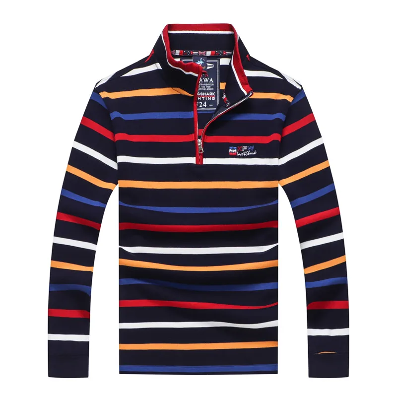 New luxury brand Tace & Shark sweater men pull homme hiver half zipper pullover men European style men's sweater 3D embroidery New luxury brand Tace & Shark sweater men pull homme hiver half zipper pullover men European style men's sweater 3D embroidery