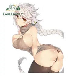 EARLFAMILY 13 см x 9,8 см мультфильм наклейки для автомобиля аниме Kantai Коллекция сексуальная девушка Unryuu виниловые наклейки стеклоочиститель