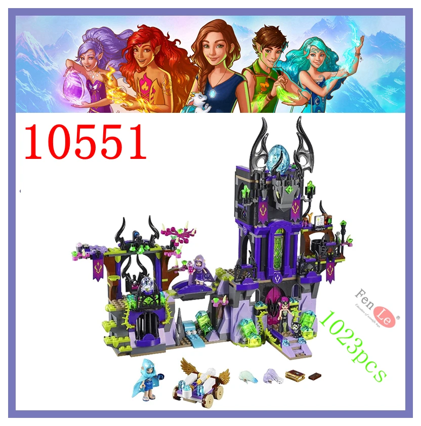 Bela Elves 10549 Dragon Sanctuary строительные блоки DIY Развивающие игрушки совместимы с 41178 друзьями