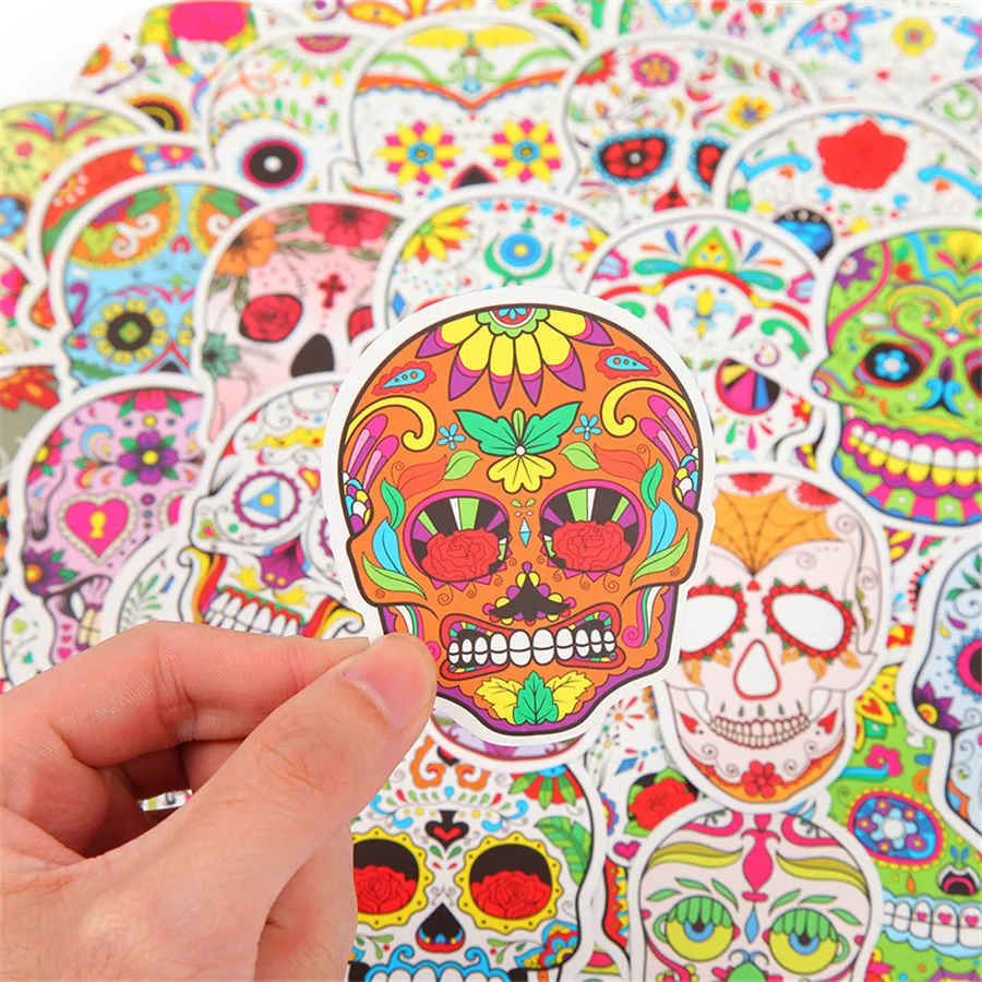 60pcs Horror Series Sticker Rock Punk Graffiti Cool Waterproof Stickers for DIY Laptop Guitar Helmet Skateboard Luggage 60pcs Horror Series Sticker Rock Punk Graffiti Cool Waterproof Stickers for DIY Laptop Guitar Helmet Skateboard Luggage