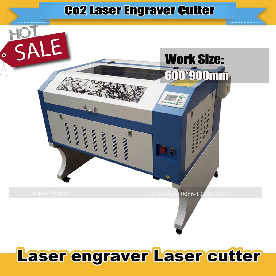 Горячая Распродажа 80 Вт/90 Вт reci/100 CNC машина для лазерной гравировки и резки