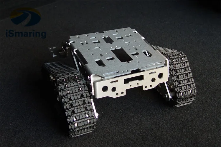 Official iSmaring Metal Aluminum Alloy Smart Robot WaLee Tracked Tank Chassis Platform Kit Crawler Track Vehicle Wali | Игрушки и хобби