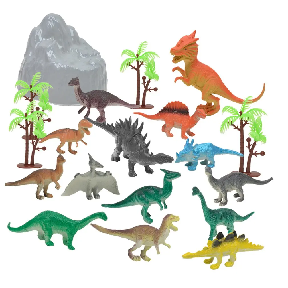 Mini Dinosaur Toy Jurassic Noctilucent Dinosaur Model Toys Kids Dinosaurs Sets Educational Toy