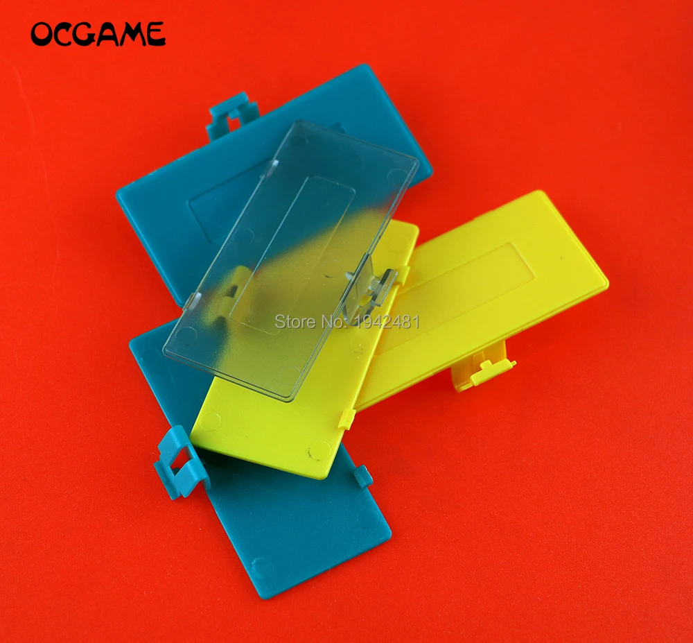 OCGAME 4 вида цветов батарейный отсек для Gameboy Pocket GBP шт./лот|door|door coverdoor pocket |