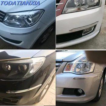 

4PCS/Set car bumper protector guard stickers FOR gol volkswagen vw vectra i30 ix25 fiat 500 punto c4 renault clio palio