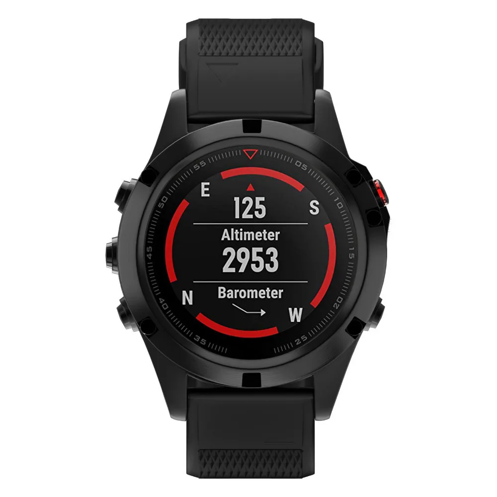 Замена силиконовый ремешок запястье для Garmin Fenix5 Fenix 5 Garmin Forerunner 935 gps часы Quick Release ремешки