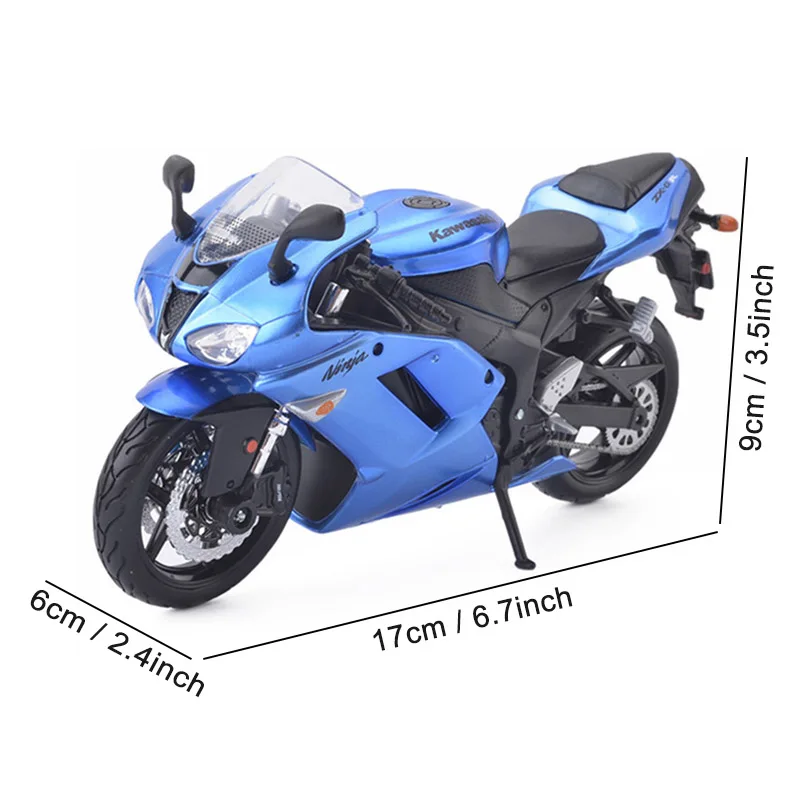 Maisto ниндзя ZX 6R 1:12 модель мотоцикла игрушки моторные велосипеда автомобиля