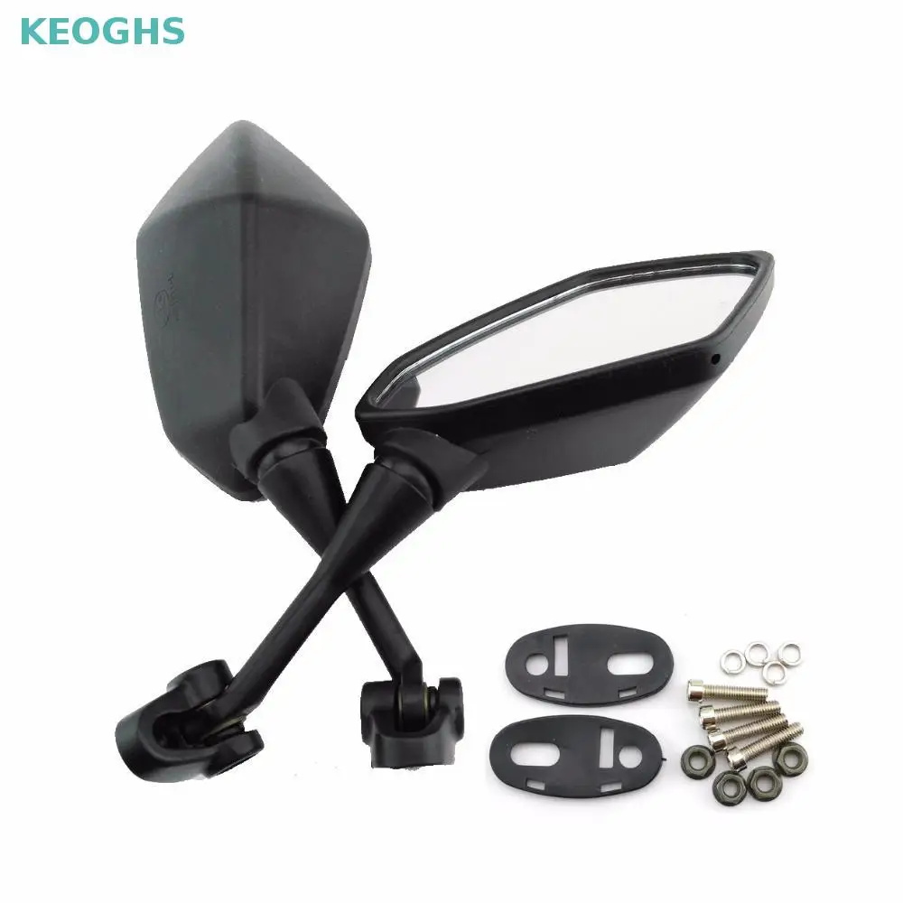 

Black Racing Motorcycle Rearview Mirror For 1999-2006 Honda Cbr 600 F4 F4i / Rc51 / Rvt 1000 Dd250e/dd300/350 Side Mirror