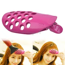 Волосы челка Стайлинг бахрома челка DIY волосы спереди бигуди Ролик держатель заколка для волос салон ABS Смола прическа инструменты