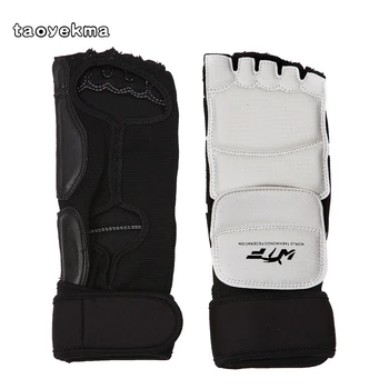 Volwassen kids maat taekwondo protector taekwondo foot protector hoge kwaliteit PU karate taekwondo apparatuur taekwondo kleding