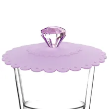 Пылезащитная герметичная Алмазная крышка для чашки теплоизоляционная крышка для чашки уплотнительная крышка HHY