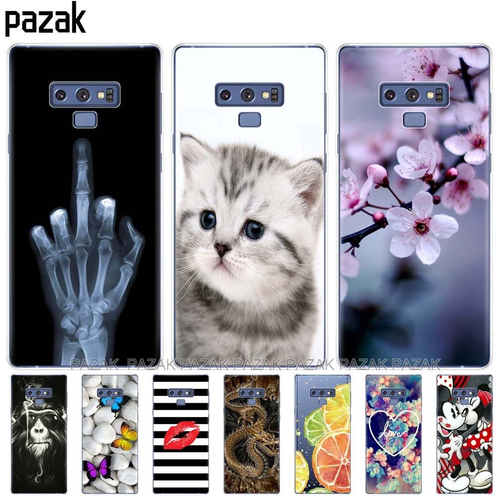 

soft silicone case For Samsung Galaxy Note 9 Cover For Samsung Galaxy Note 9 Note9 Cover soft TPU For Samsung Note 9 Phone shell