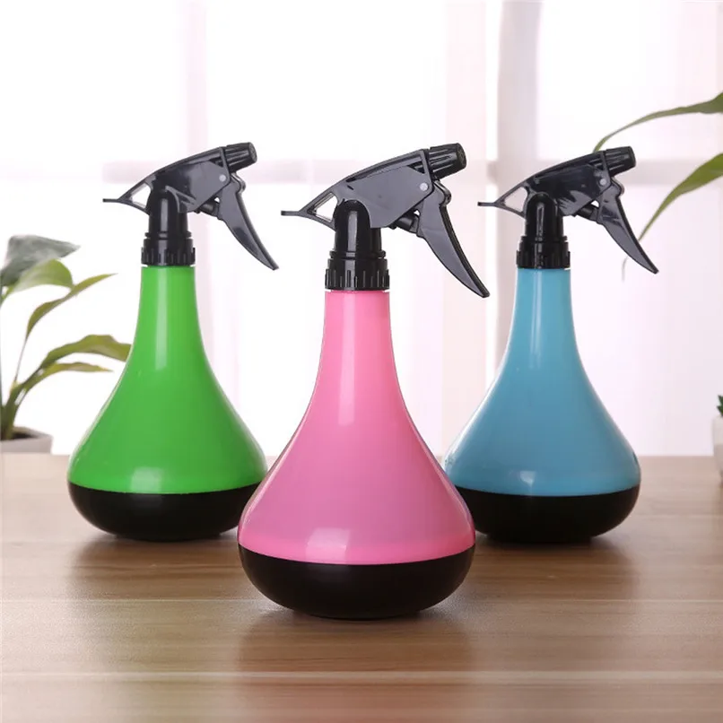 

Gardening small watering can Empty Spray Bottle Plastic Watering The Flowers Water Spray For Salon Plants Pink Green Blue #2H29