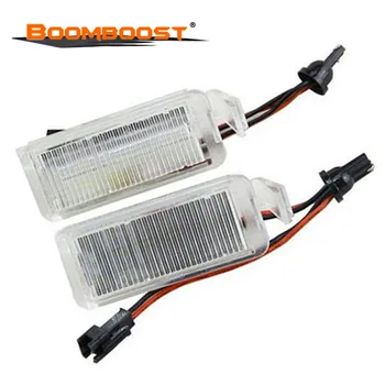 

For F/ord F/alcon FG 2003-2008 CSL2018 BA/BF XR 6/8 2Pcs Car 18 LED License Number Plate Light Lamp