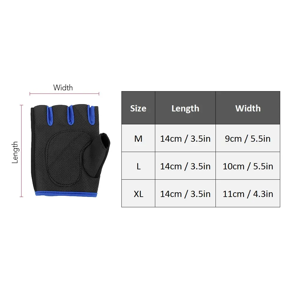 # Gym Gloves Heavyweight Sports Exercise Weight Lifting Gloves Body Building Training Sport Fitness Gloves for Fiting Cycling