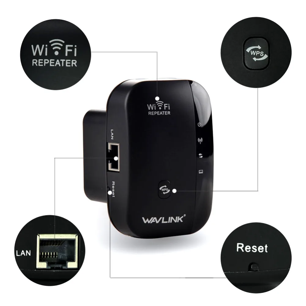 Репитер-удлинитель WiFi 300 Мбит/с Wi-Fi усилитель Беспроводной 802.11n г б сигнал усилитель сигнала повторитель точку доступа Wi-Fi для SOHO