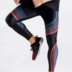 Мужские штаны 2017 новые компрессионные брюки брендовая одежда базовый слой трико для фитнеса фитнес длинные леггинсы брюки для отдыха