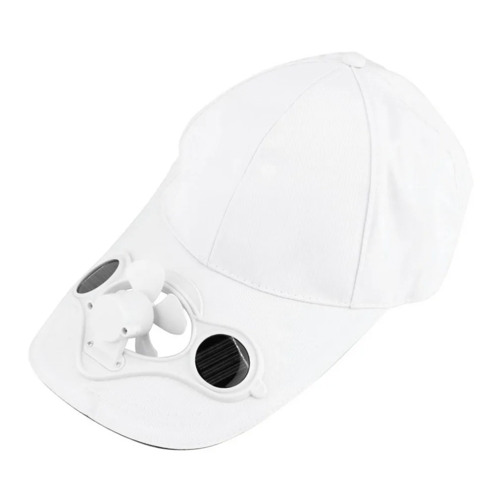 Aire acondicionado aire fresco ventilador gorra con ventilador Solar ventilador fresco para ciclismo ahorro de energía No requiere pilas pesca de verano