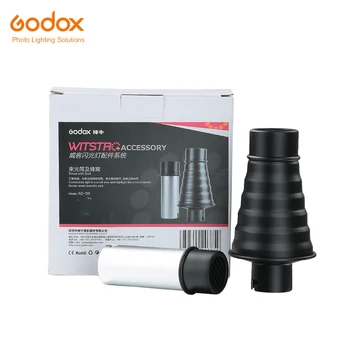 

100% Original Snoot Photo Studio Accessories Godox AD-S9 Snoot with Honeycomb Grid for WITSTRO Speedlite Flash AD180 AD360