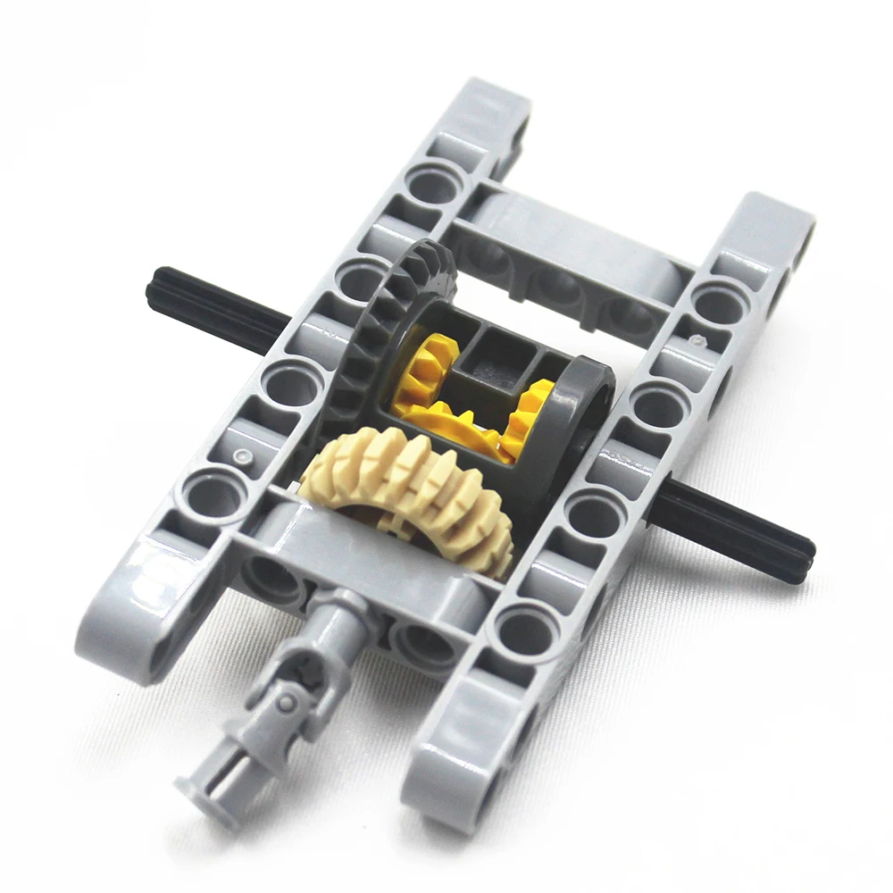 Детали MOC blocks Technic 10 шт./компл. набор механических дифференциалов в рамке комплект
